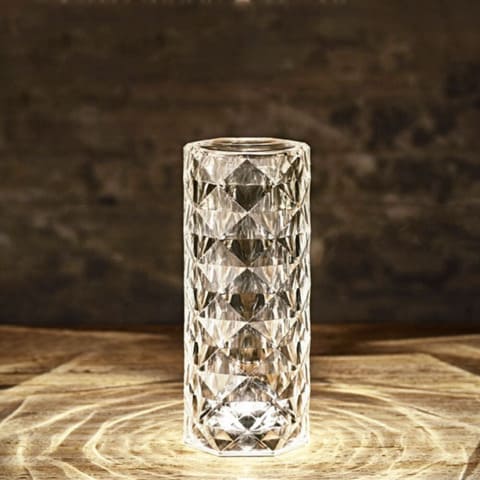 Luminária de Mesa LED Sem Fio com 16 Cores e Bateria - Casa Elège