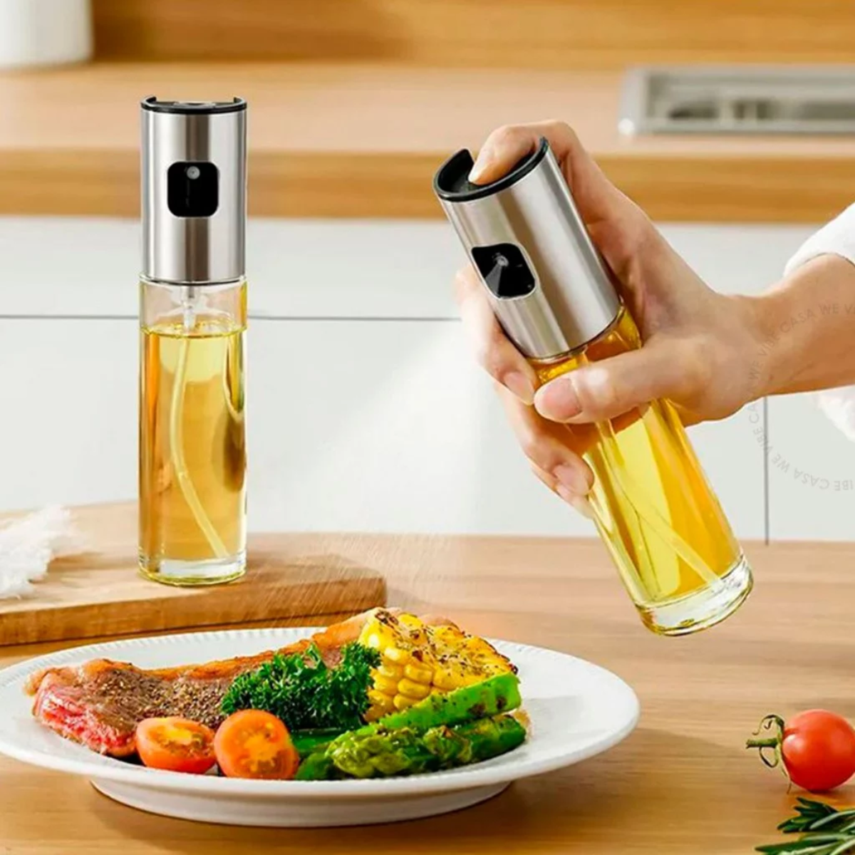 Borrifador de Azeite Bico Cromado 100ml