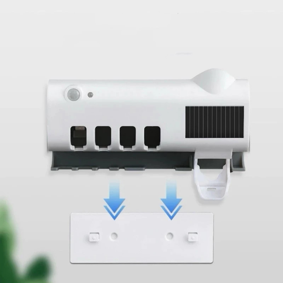 Porta Escova de Dentes com Esterilizador UV - Casa Elège