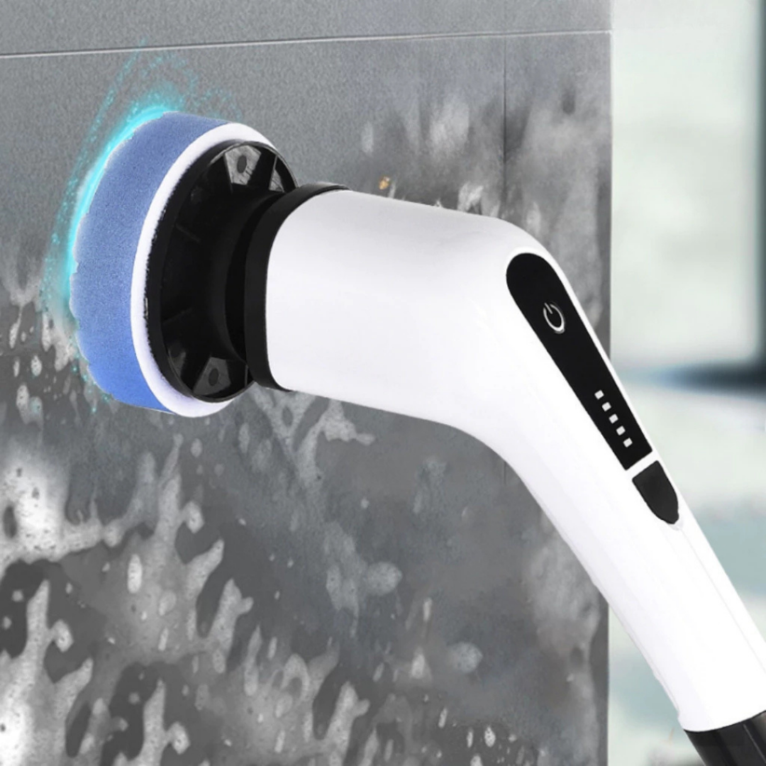 Escova de Limpeza Elétrica Ajustável 9 em 1 - Casa Elège