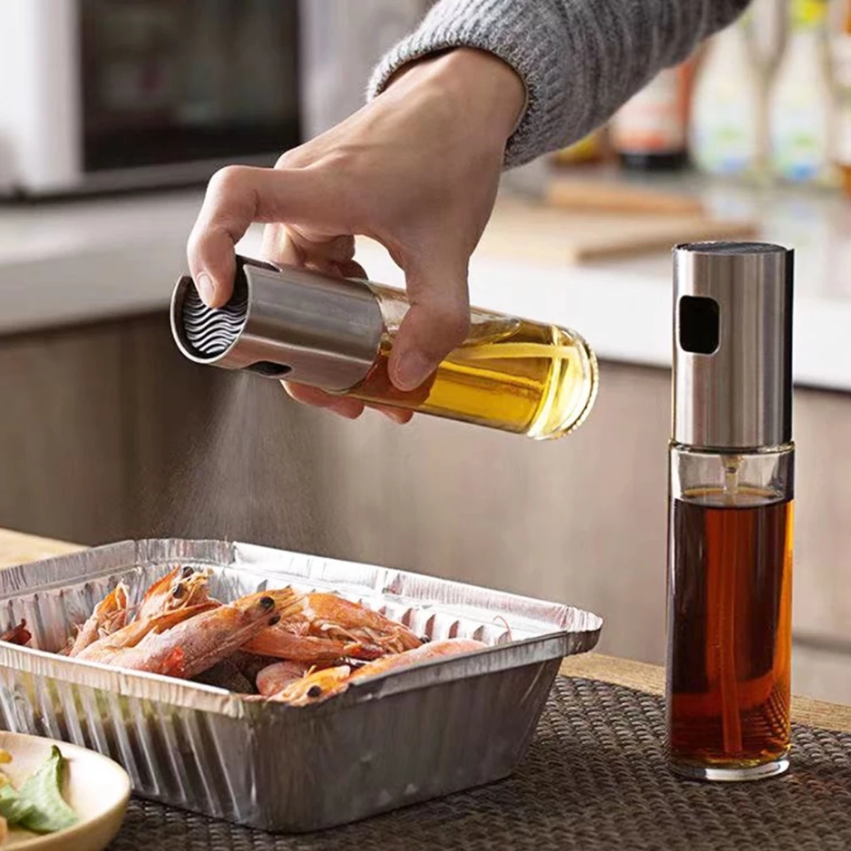 Borrifador de Azeite Bico Cromado 100ml