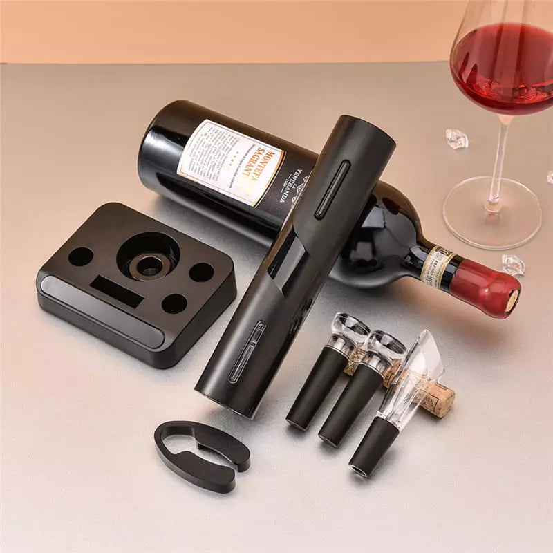 Abridor de Vinho Elétrico – Design Moderno e Praticidade - Casa Elège