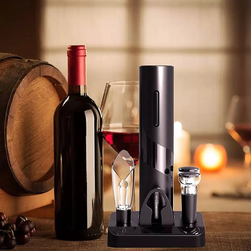 Abridor de Vinho Elétrico – Design Moderno e Praticidade - Casa Elège