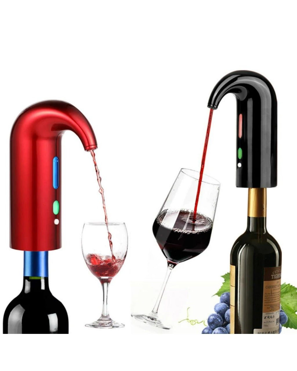 Aerador Elétrico de Vinho – Dispensador Automático USB - Casa Elège