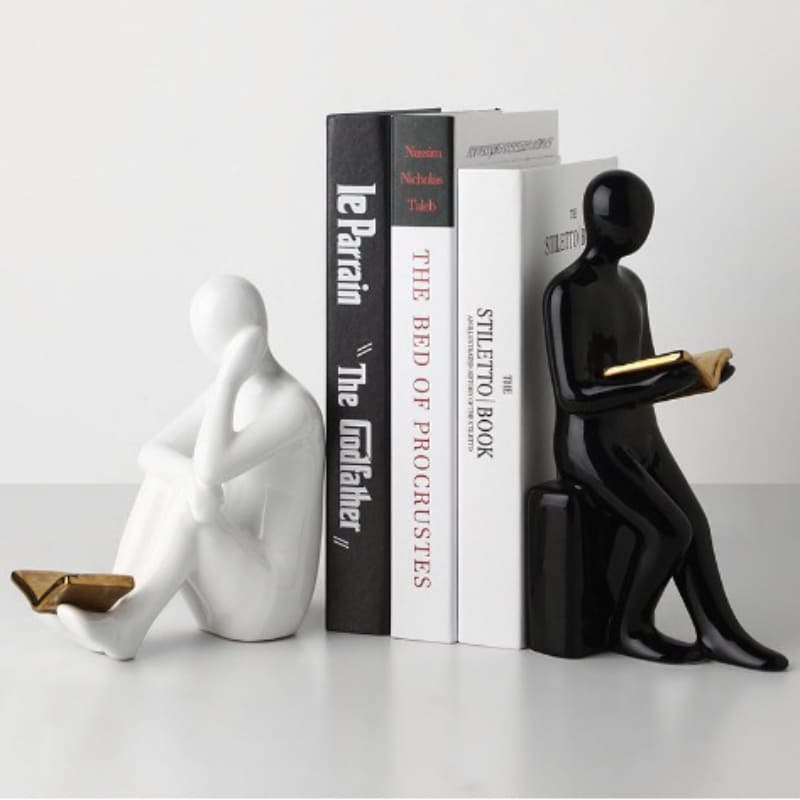 Aparador de Livros Bibliocanto Cerâmica Decorativo - Casa Elège