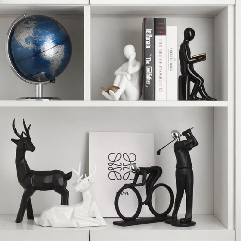 Aparador de Livros Bibliocanto Cerâmica Decorativo - Casa Elège