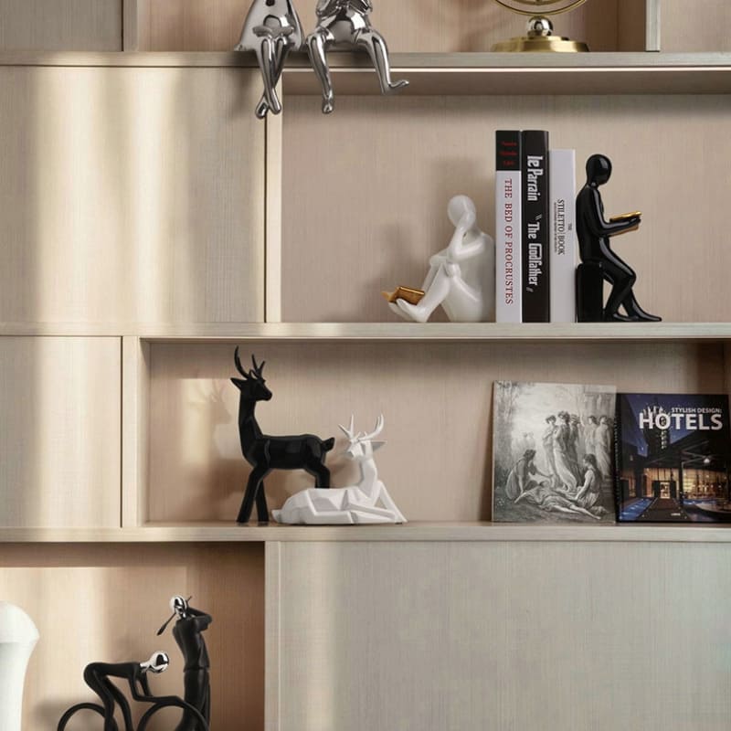 Aparador de Livros Bibliocanto Cerâmica Decorativo - Casa Elège