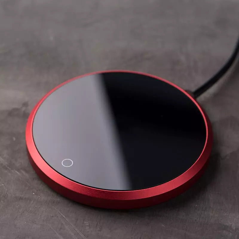 Aquecedor de Canecas e Xícaras com Indução Conforto - Vermelho Casa Elège