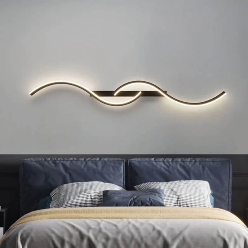 Arandela de Parede LED Minimalista Moderna com Dimmer - Casa Elège