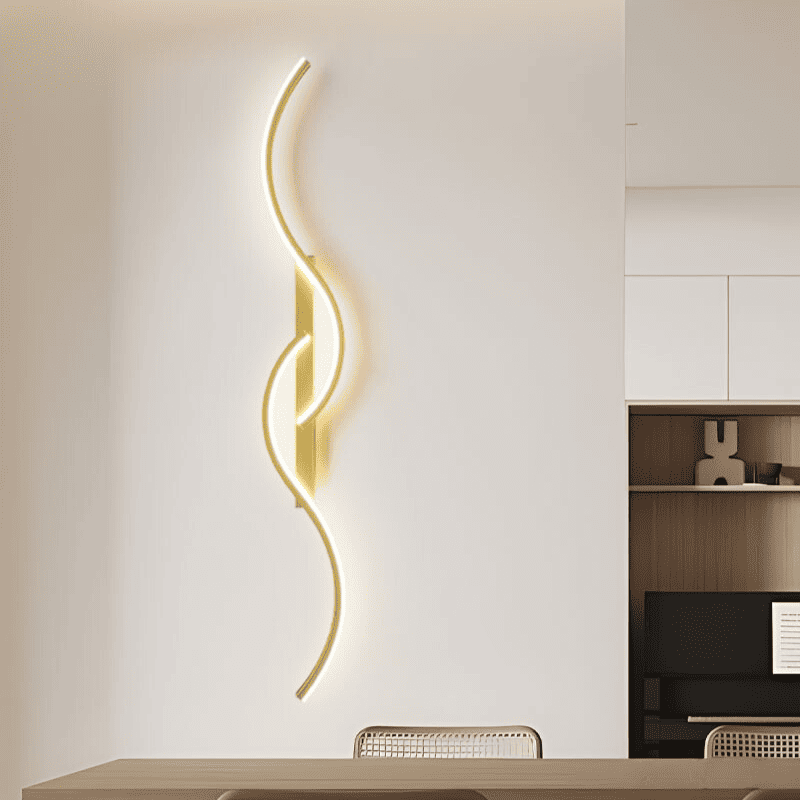 Arandela de Parede LED Minimalista Moderna com Dimmer - Casa Elège