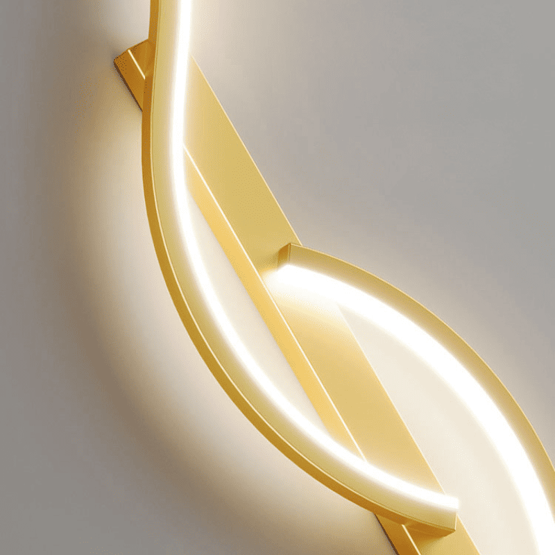 Arandela de Parede LED Minimalista Moderna com Dimmer - Casa Elège