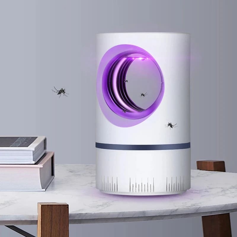 Armadilha Elétrica Para Mosquitos Luz UV Recarregável USB - Casa Elège