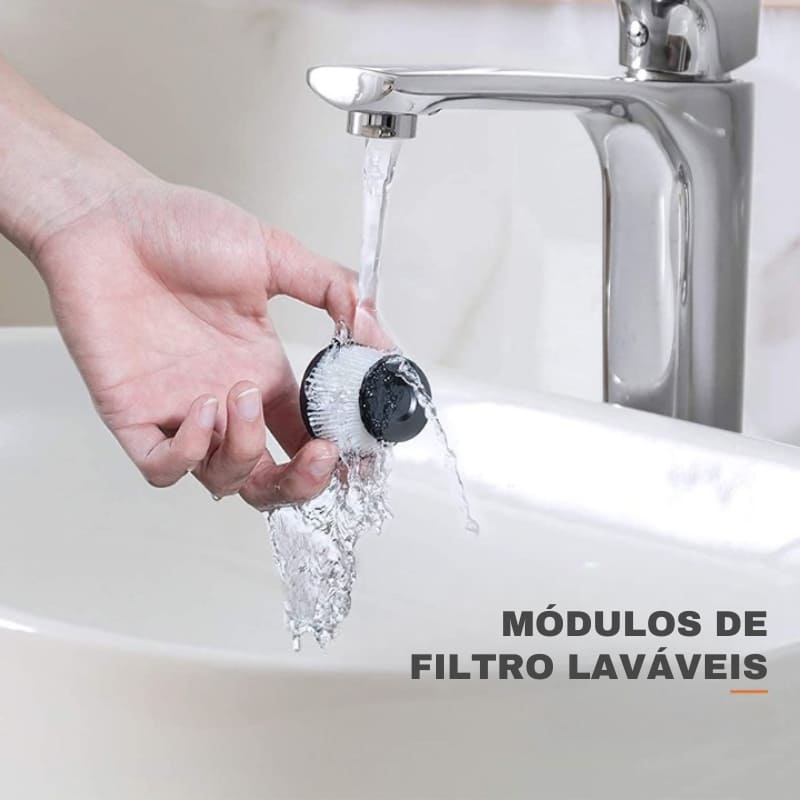 Aspirador Portátil Sem Fio com Filtro Lavável e Prático - Casa Elège