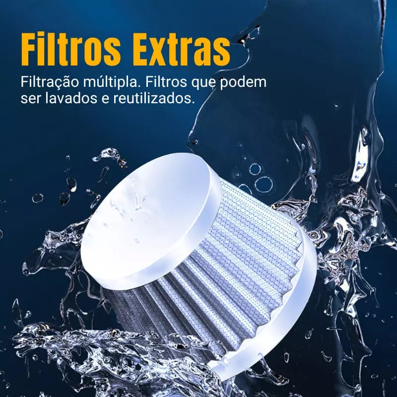 Aspirador de Pó Portátil Potente Multifunções - Casa Elège