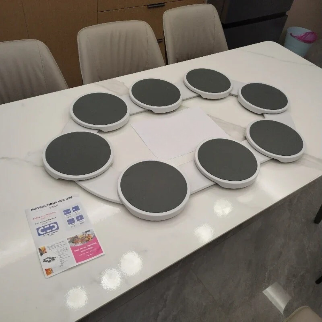 Bandeja Giratória de Mesa de Jantar para Servir Alimentos - Casa Elège