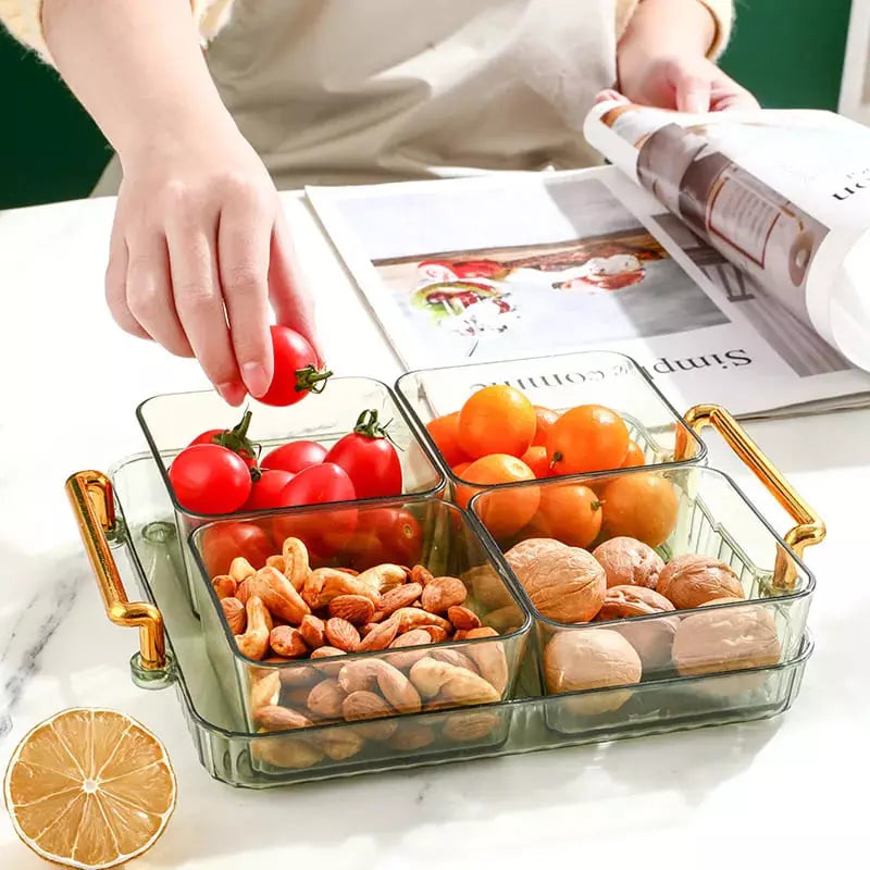 Bandeja de Lanche com Potes – Organização e Conforto - Casa Elège
