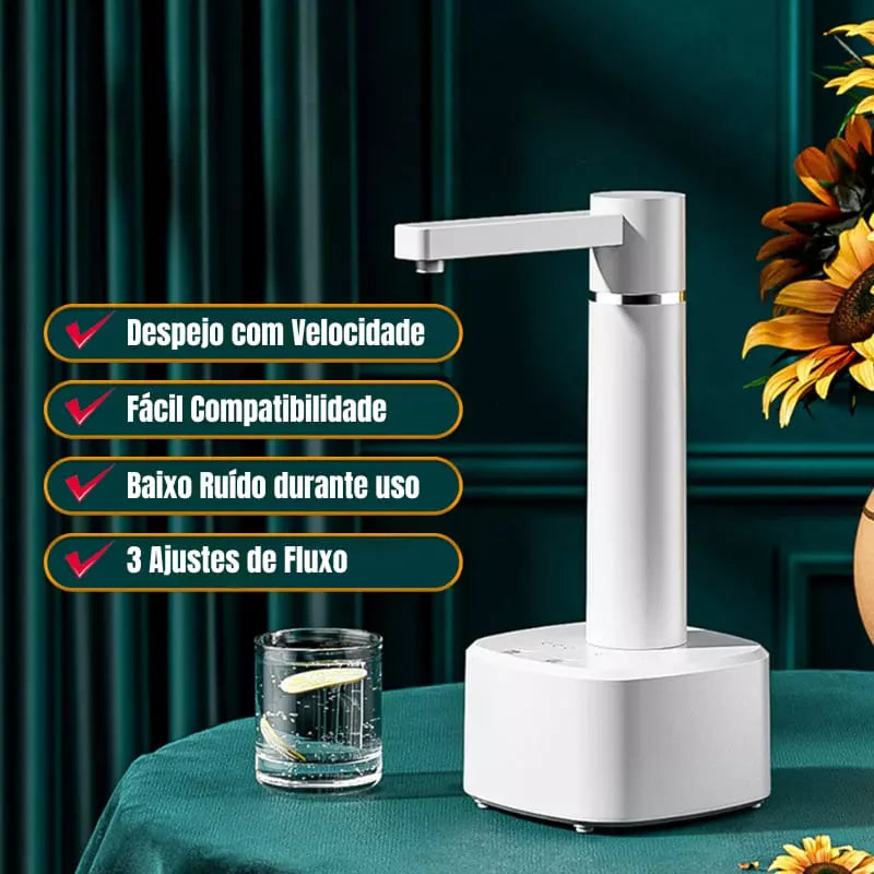 Bebedouro Elétrico de Mesa Funcional com Bomba e 6 Níveis - Casa Elège