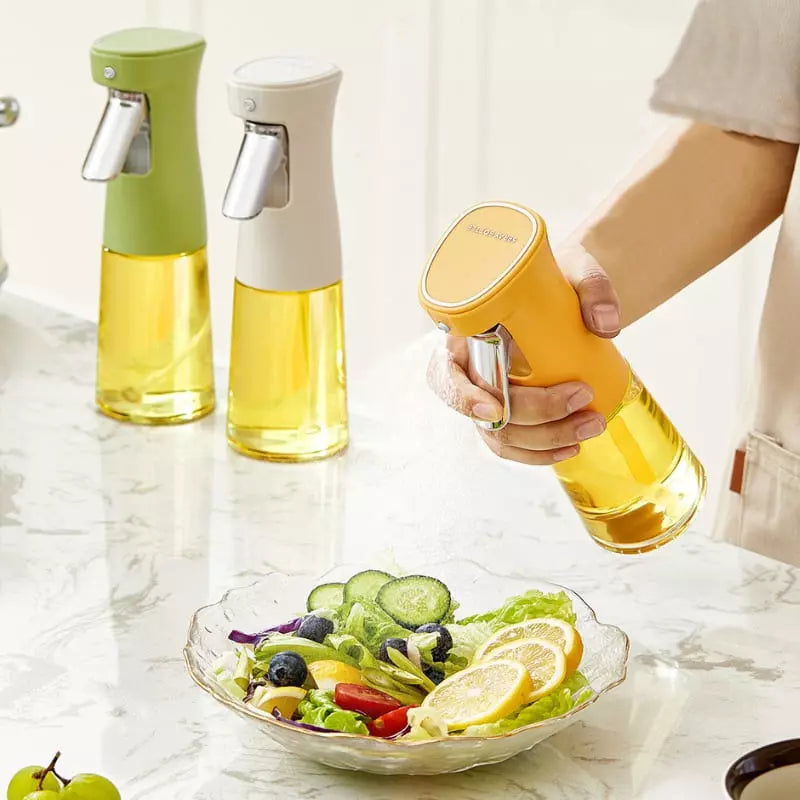 Borrifador de Azeite em Vidro 280ml com Tampa Vedante - Casa Elège