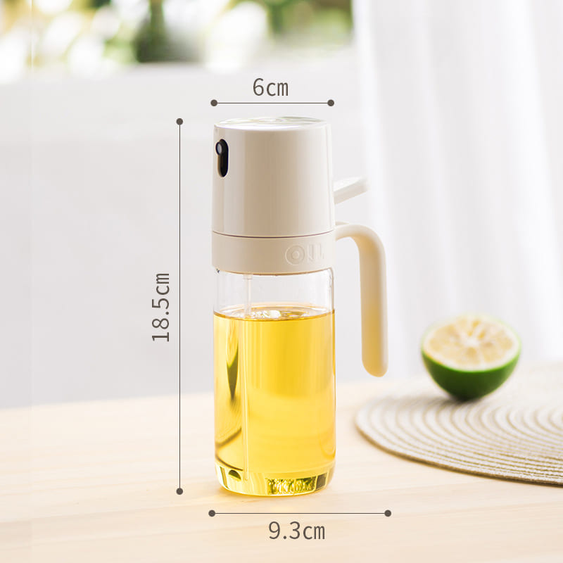 Borrifador de Azeite em Vidro Borossilicato 280ml - Casa Elège
