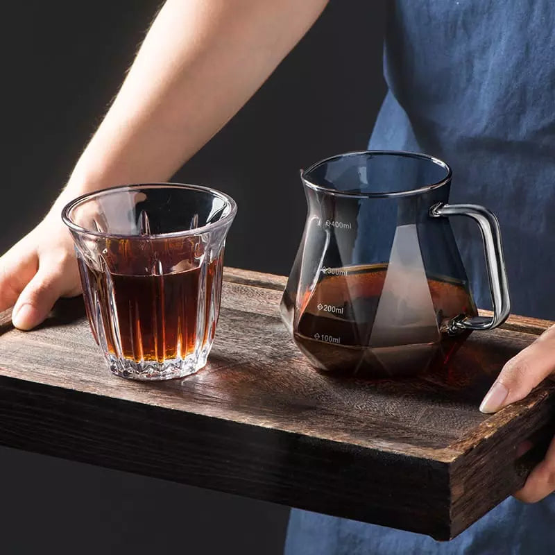 Bule de Café em Vidro Borossilicato com Coador V60 - Casa Elège - Casa Elège