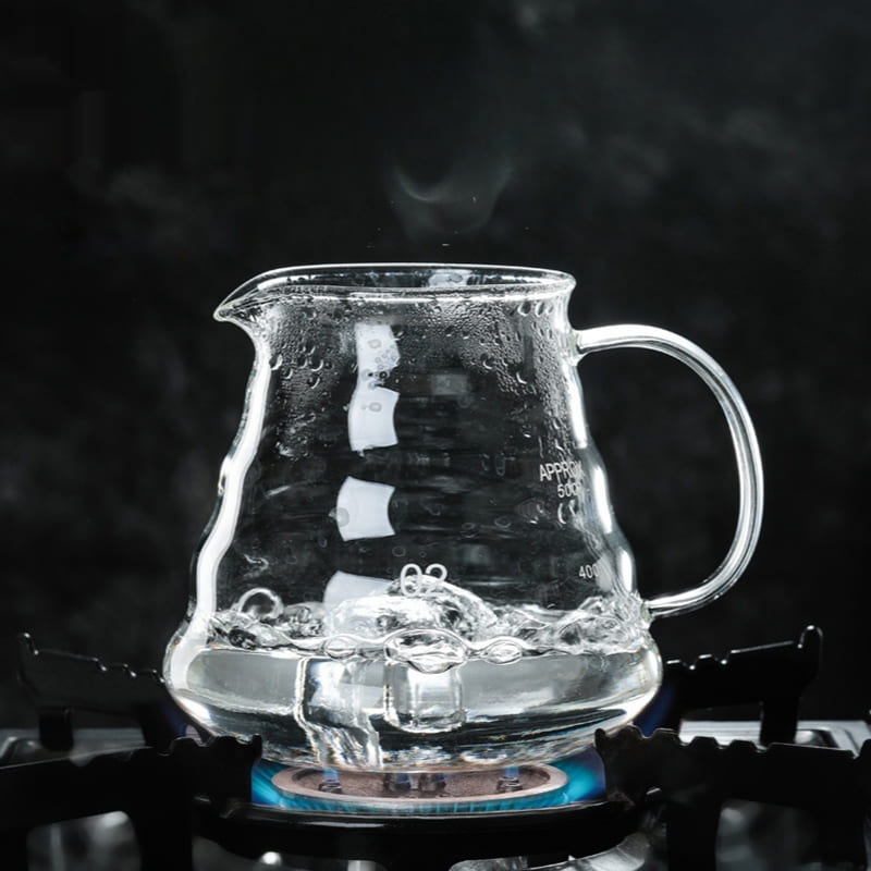Bule de Café em Vidro Borossilicato com Coador V60 - Casa Elège