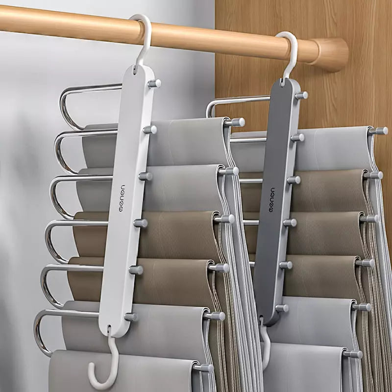 Cabide para Calça 6 em 1 – Organização e Praticidade - Casa Elège