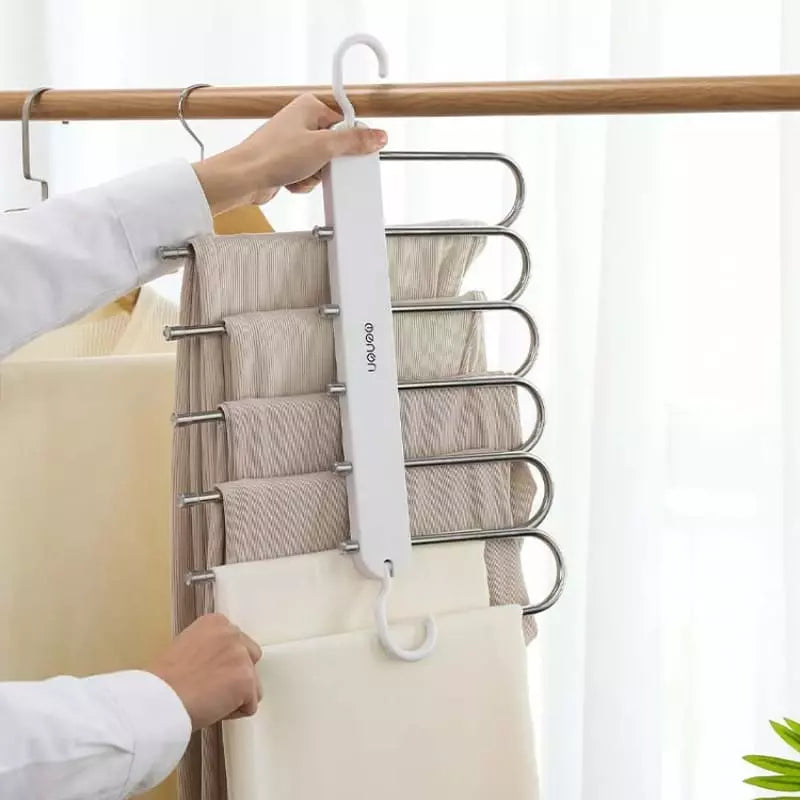 Cabide para Calça 6 em 1 – Organização e Praticidade - Casa Elège