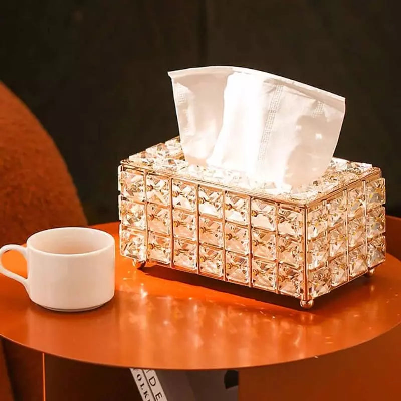 Caixa Porta Lenços Umedecidos e Lenços de Papel Luxo - Casa Elège