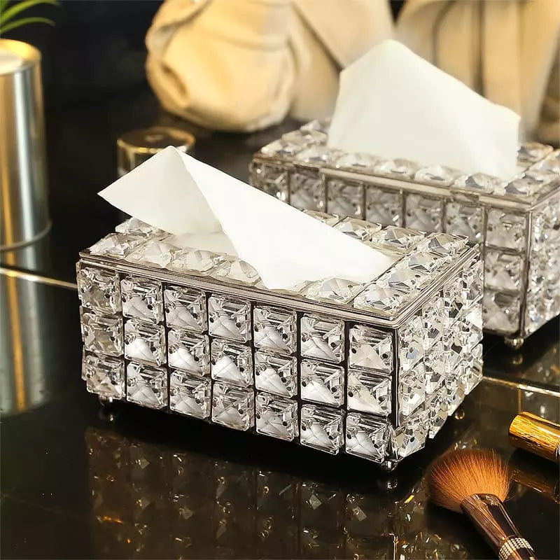 Caixa Porta Lenços Umedecidos e Lenços de Papel Luxo - Casa Elège