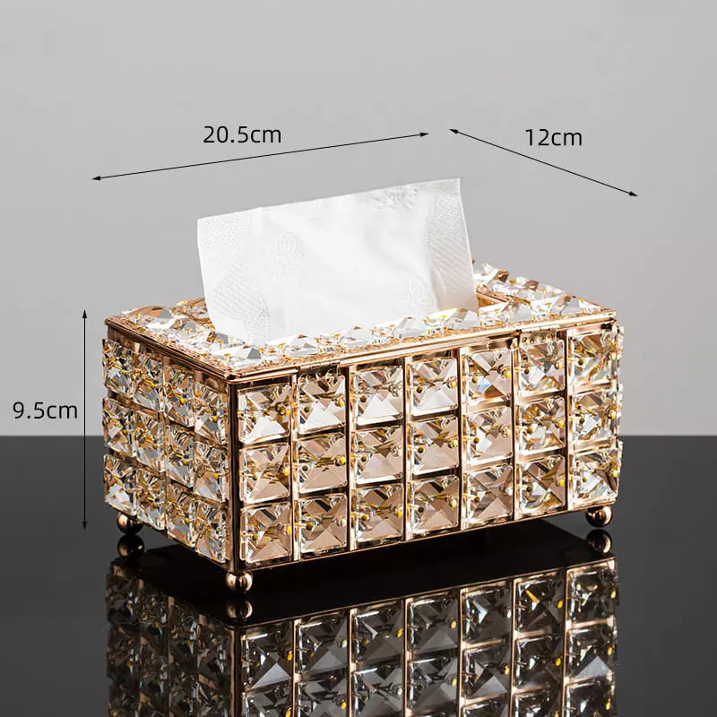 Caixa Porta Lenços Umedecidos e Lenços de Papel Luxo - Casa Elège