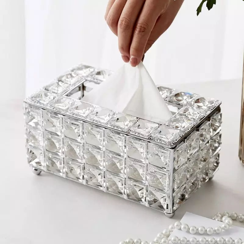 Caixa Porta Lenços Umedecidos e Lenços de Papel Luxo - Casa Elège