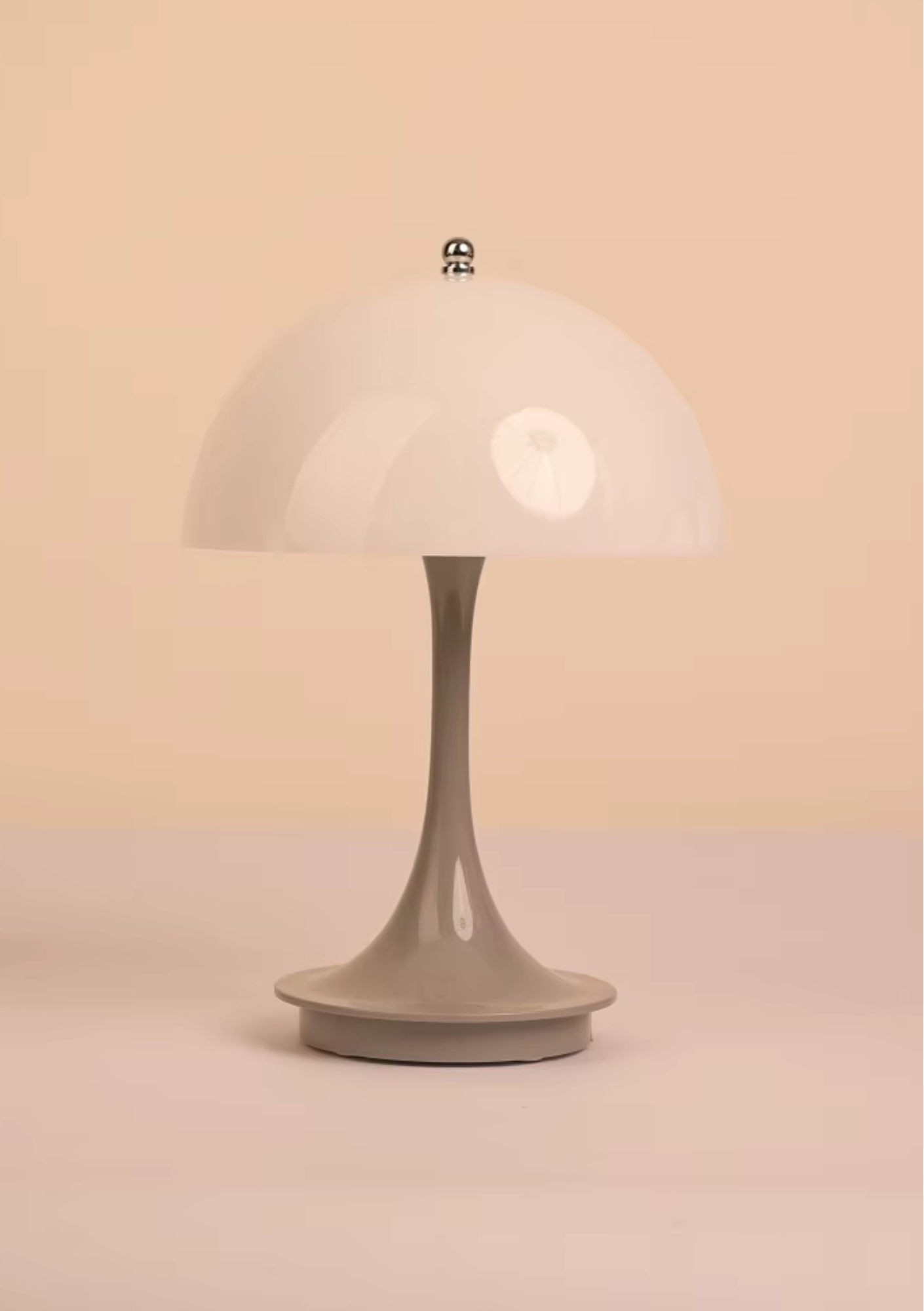 Luminária de Mesa Cogumelo LED Três Cores Compacta Moderna - Casa Elège