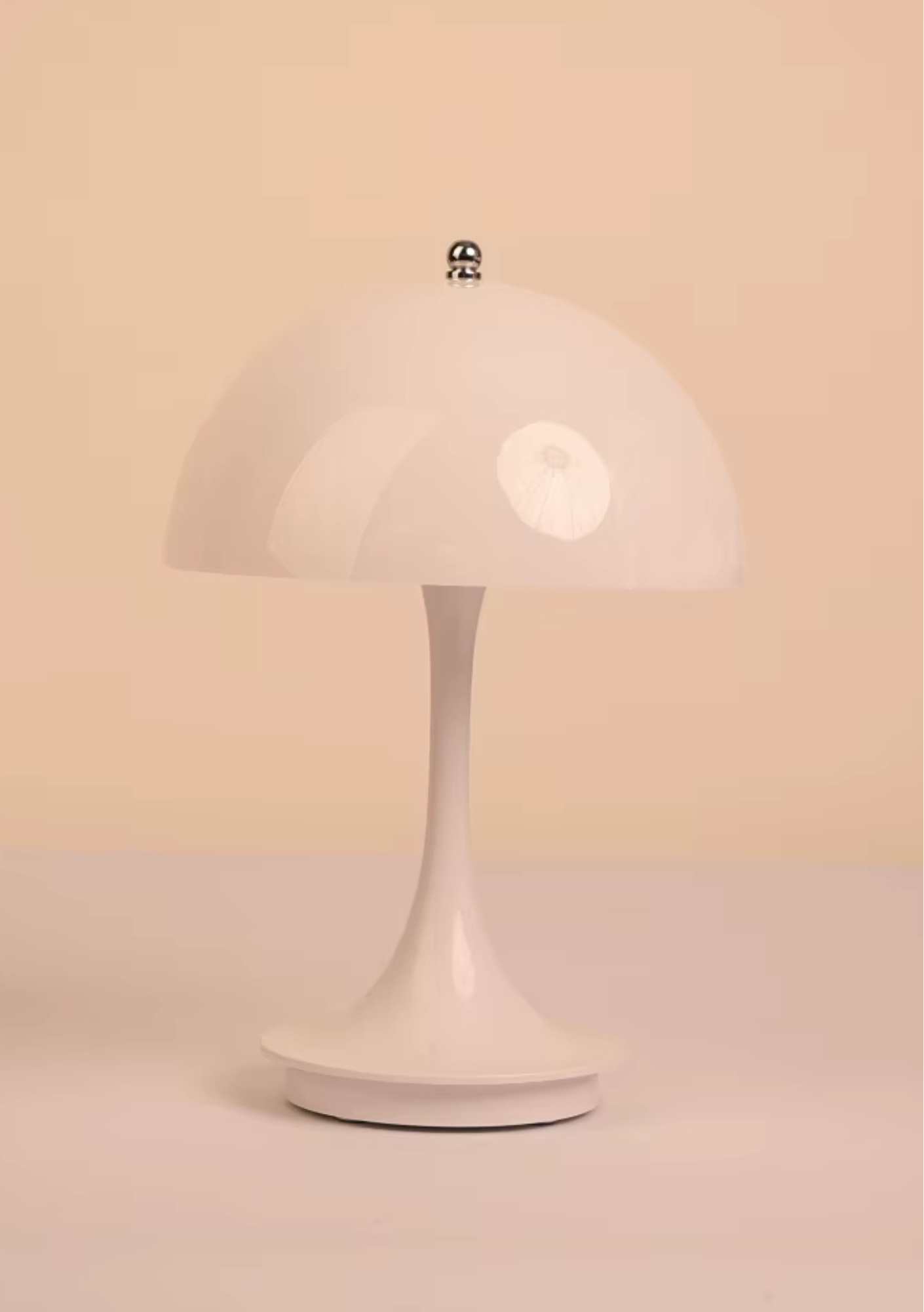 Luminária de Mesa Cogumelo LED Três Cores Compacta Moderna - Casa Elège