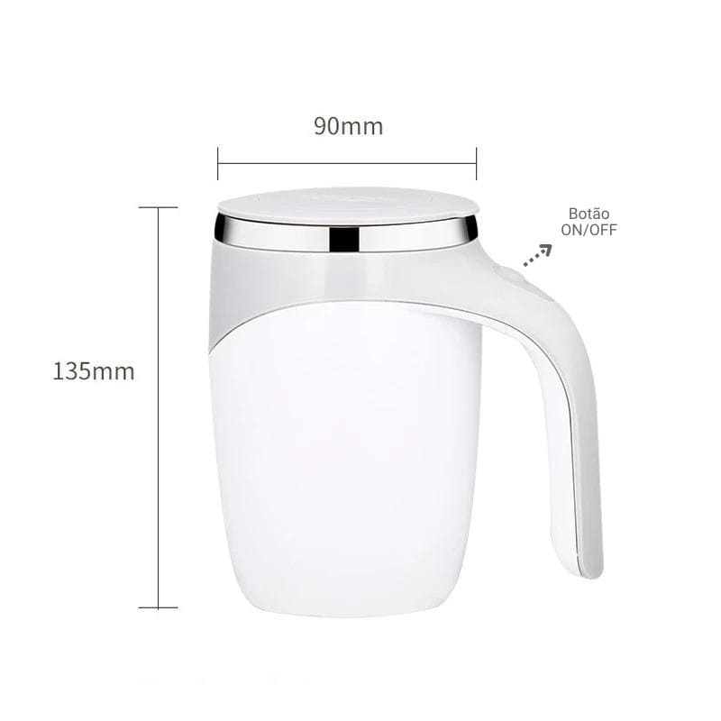 Caneca Térmica de Inox Portátil com Misturador 400ml - Casa Elège