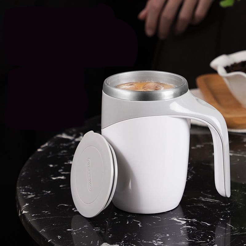 Caneca Térmica de Inox Portátil com Misturador 400ml - Casa Elège