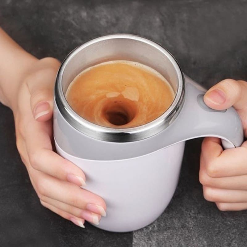 Caneca Térmica de Inox Portátil com Misturador 400ml - Casa Elège