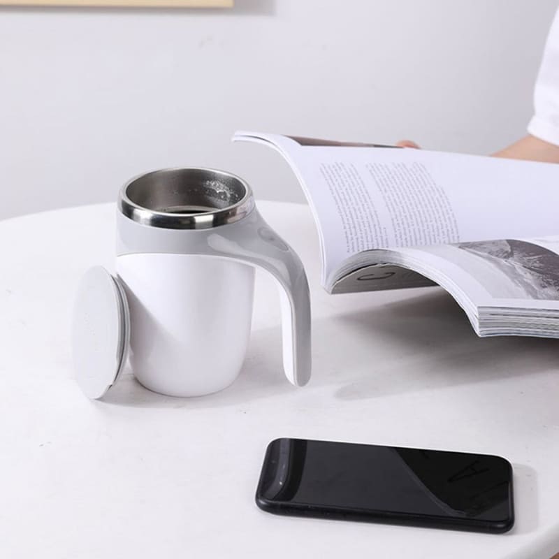 Caneca Térmica de Inox Portátil com Misturador 400ml - Casa Elège