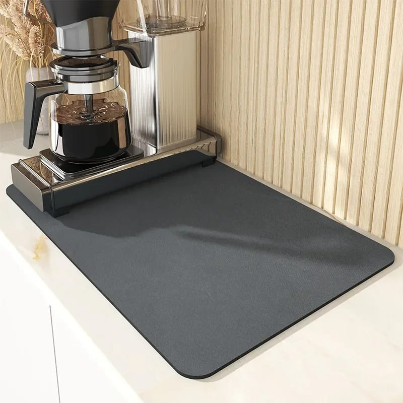 Tapete Absorvente Antiderrapante Para Cantinho Do Café - 60x50cm 2 Unidades | 25% OFF Casa Elège