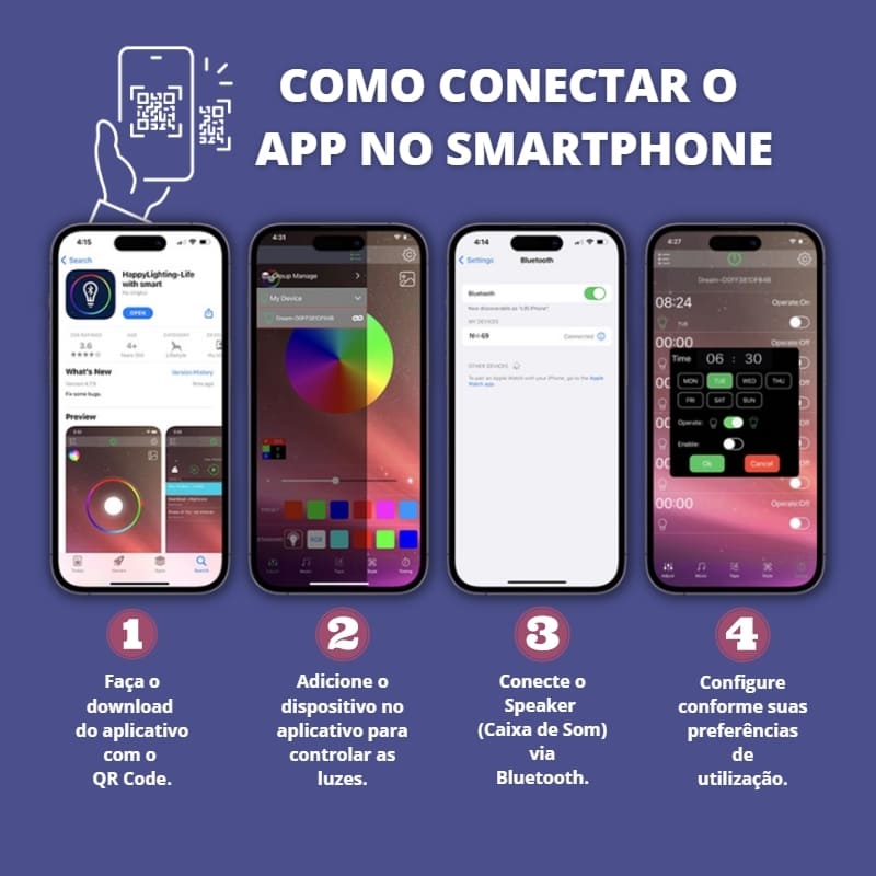 Luminária Multifuncional Com Carregador Por Indução - Casa Elège