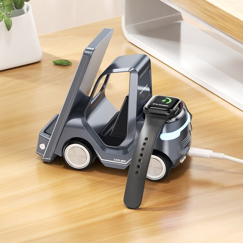Carregador de Indução Veicular Sem Fio em Forma de Carro - Casa Elège