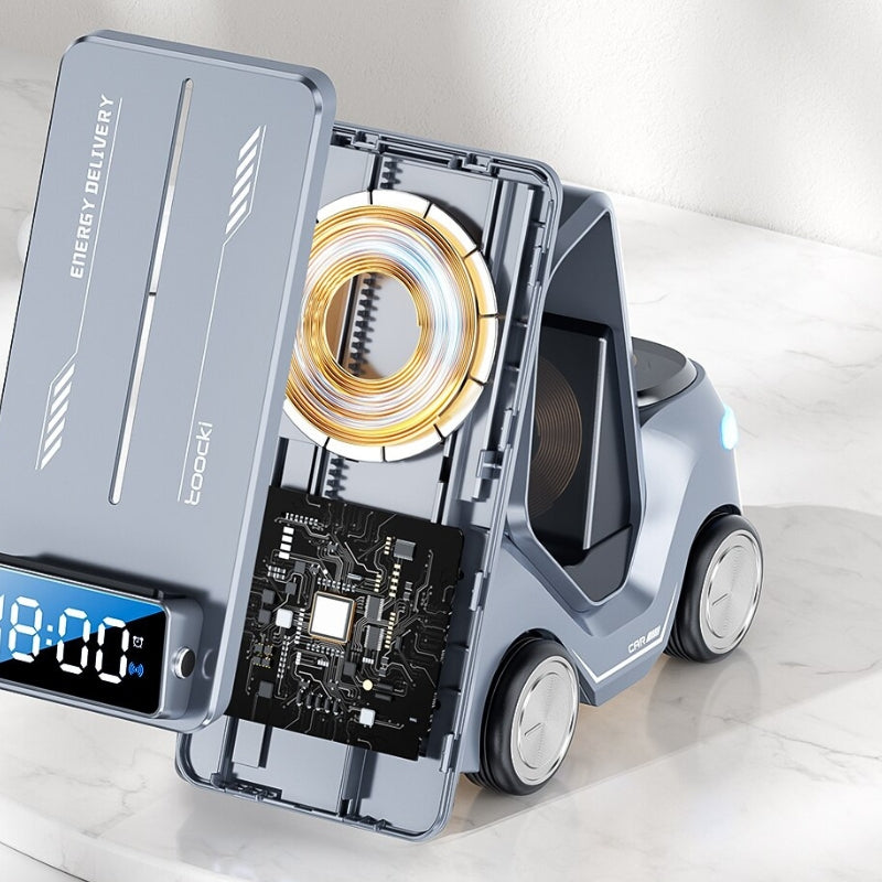 Carregador de Indução Veicular Sem Fio em Forma de Carro - Casa Elège