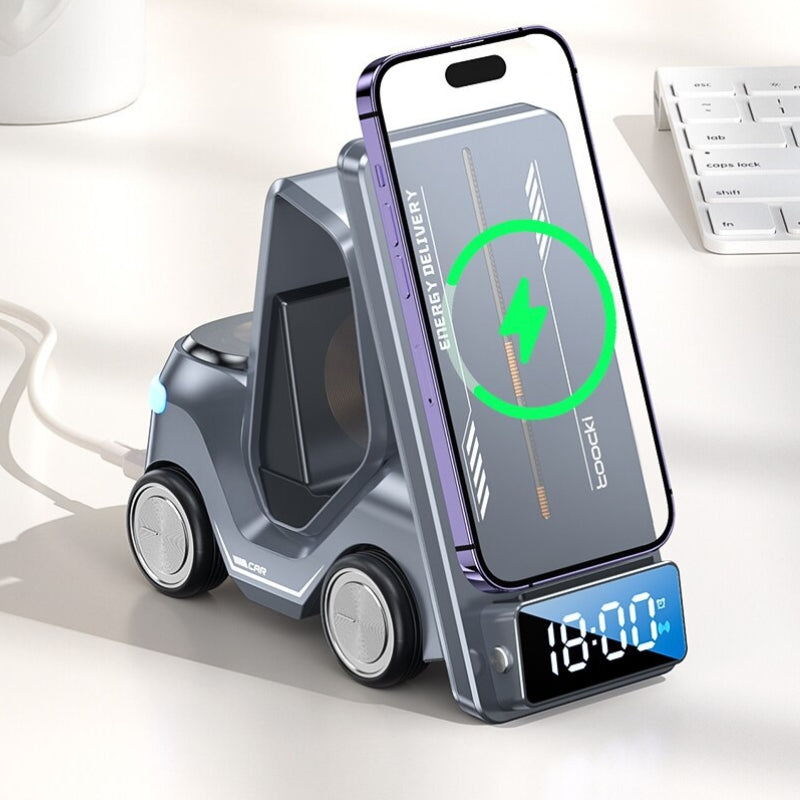Carregador de Indução Veicular Sem Fio em Forma de Carro - Casa Elège
