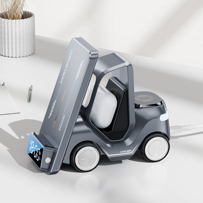 Carregador de Indução Veicular Sem Fio em Forma de Carro - Casa Elège