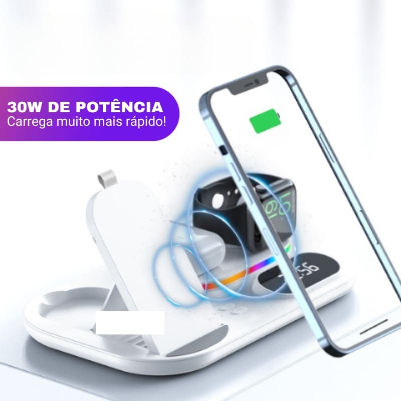 Carregador por Indução sem Fio para iPhone - Casa Elège