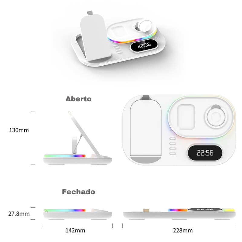 Carregador por Indução sem Fio para iPhone - Casa Elège