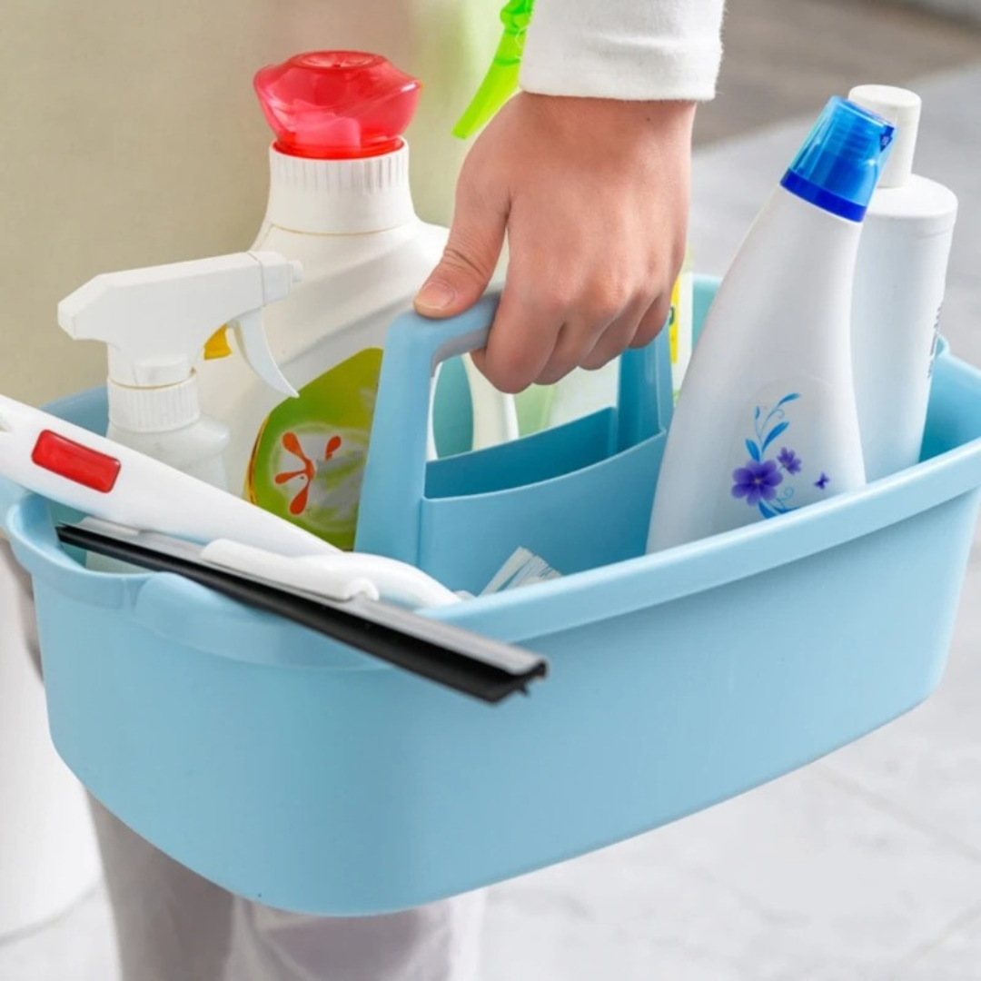 Cesta Portátil para Produtos de Limpeza - Casa Elège