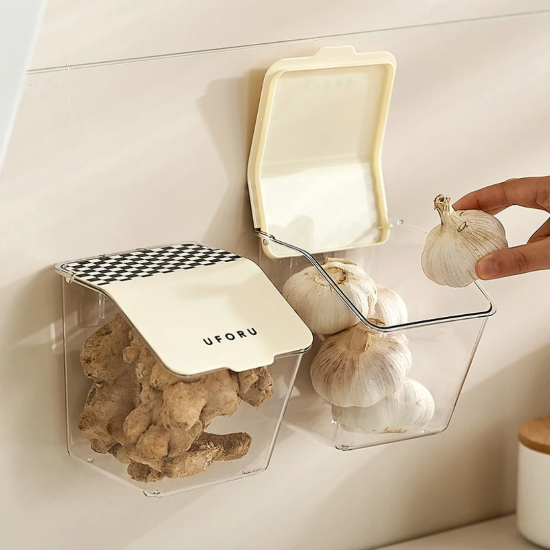 Cesta de Armazenamento de Parede para Cozinha Super Resistente - Casa Elège
