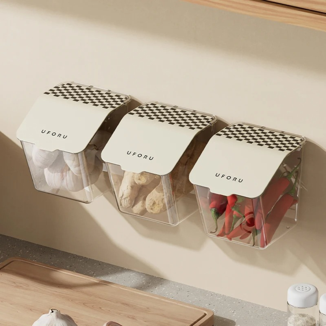 Cesta de Armazenamento de Parede para Cozinha Super Resistente - Casa Elège