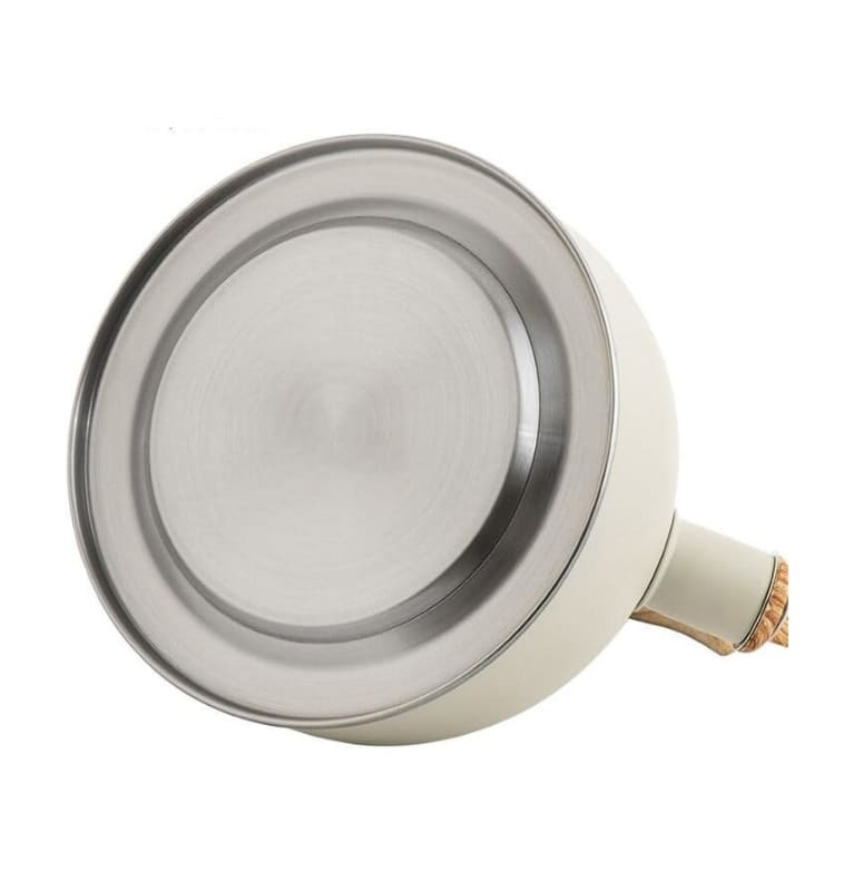Chaleira de Inox com Apito 2,5 L e Alça de Madeira - Casa Elège