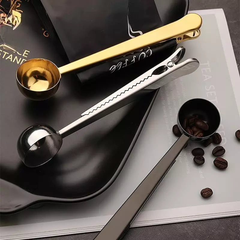 Colher de Café Inox com Presilha para Embalagem - Casa Elège